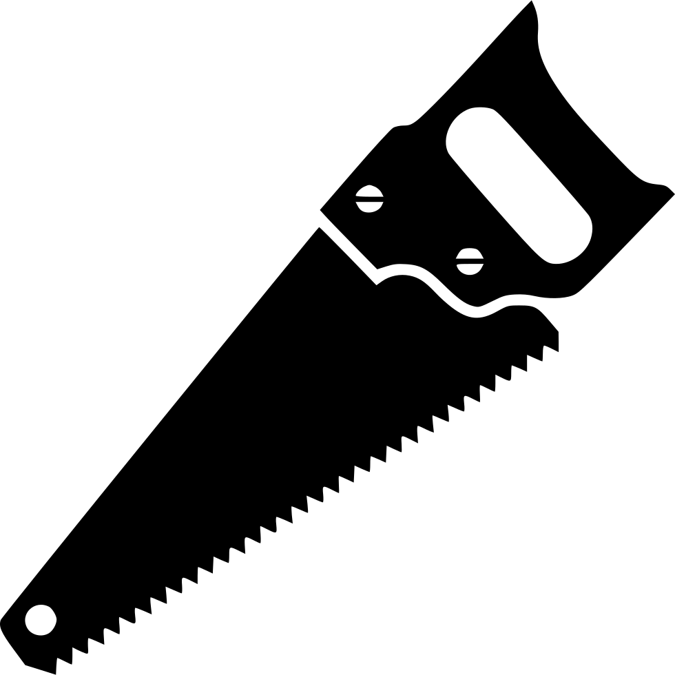 Hand Saw Clipart svg