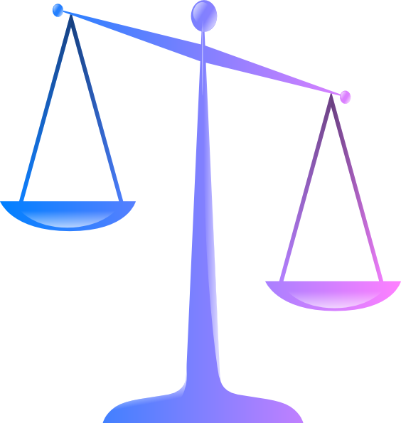 Legal clipart unbalanced scale, Legal unbalanced scale