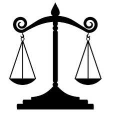 Justice scale clipart free vectors