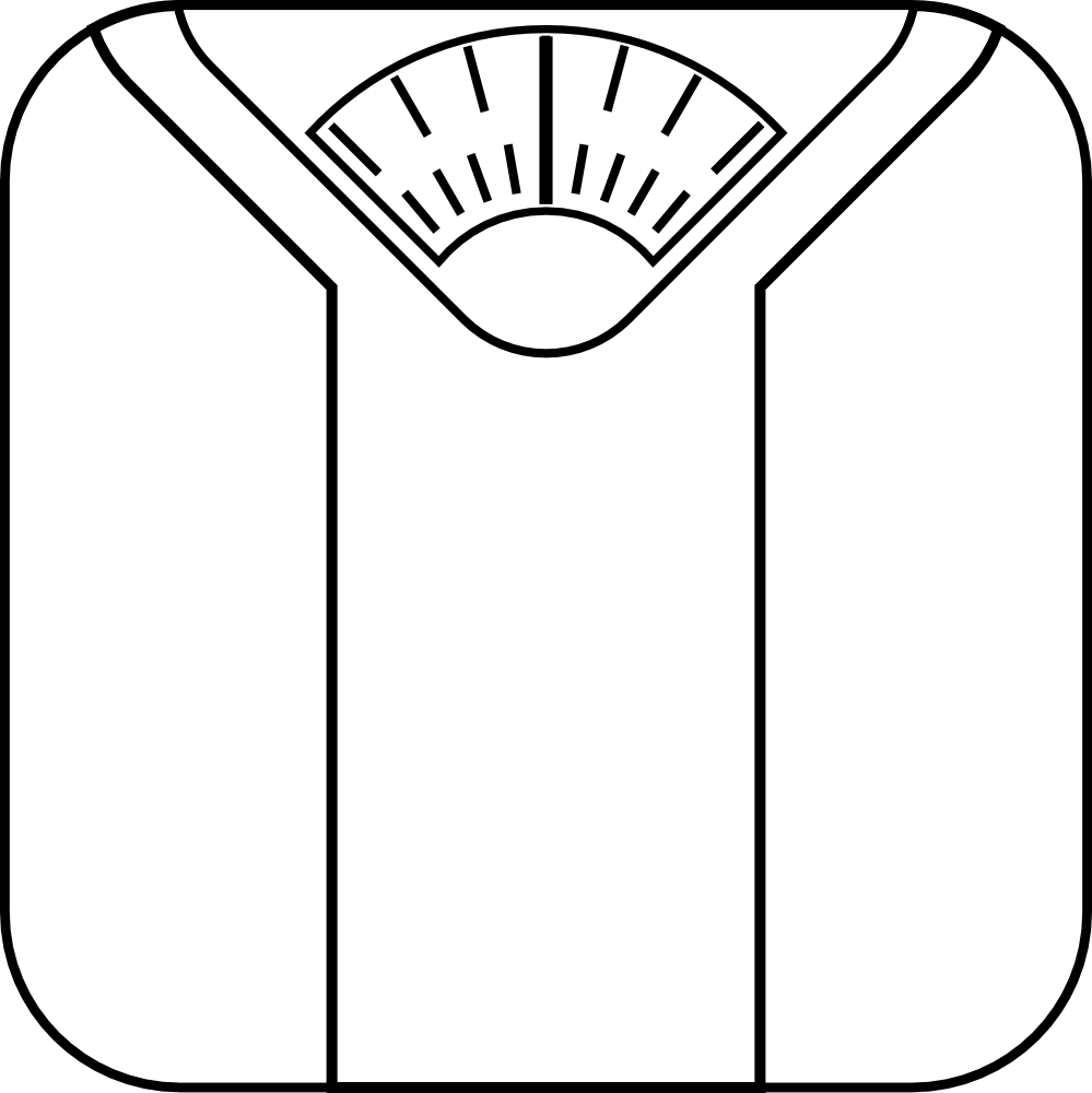 Free weight scale.