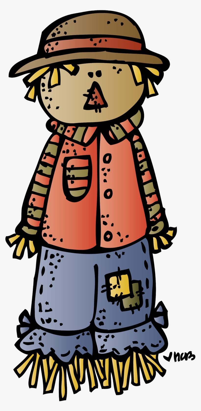 Scarecrow Clipart Colored