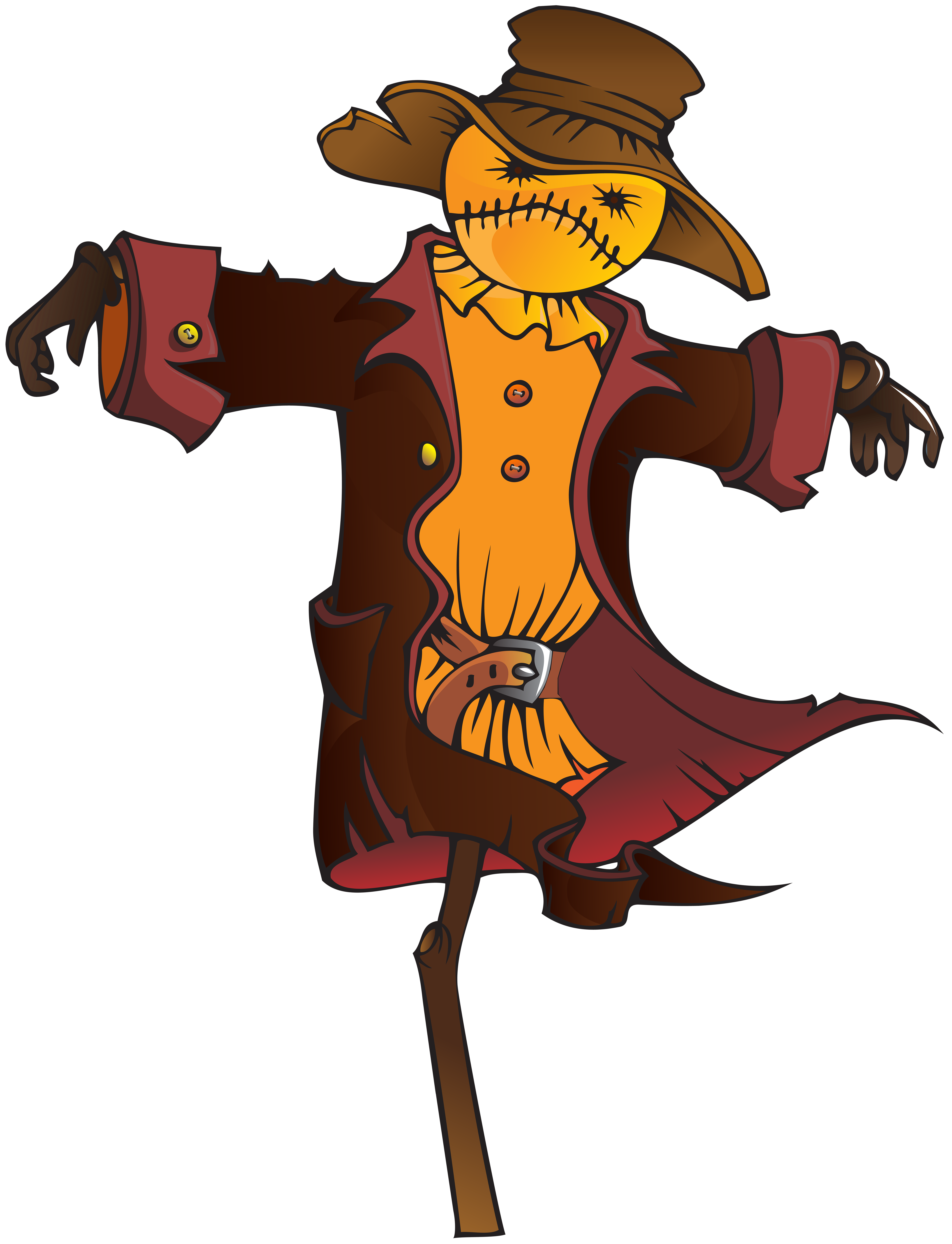Scarecrow png clip.