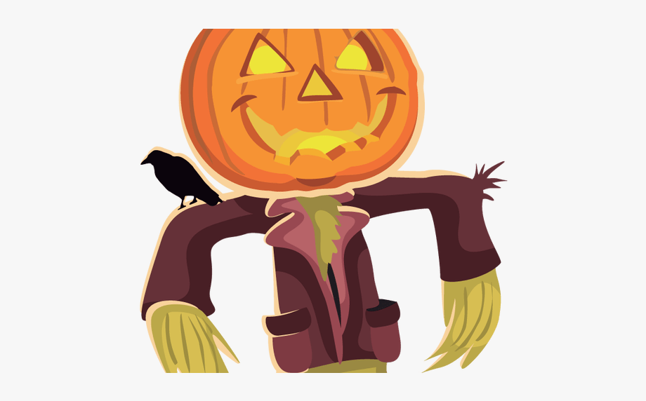 Scary Scarecrow Face Clip Art