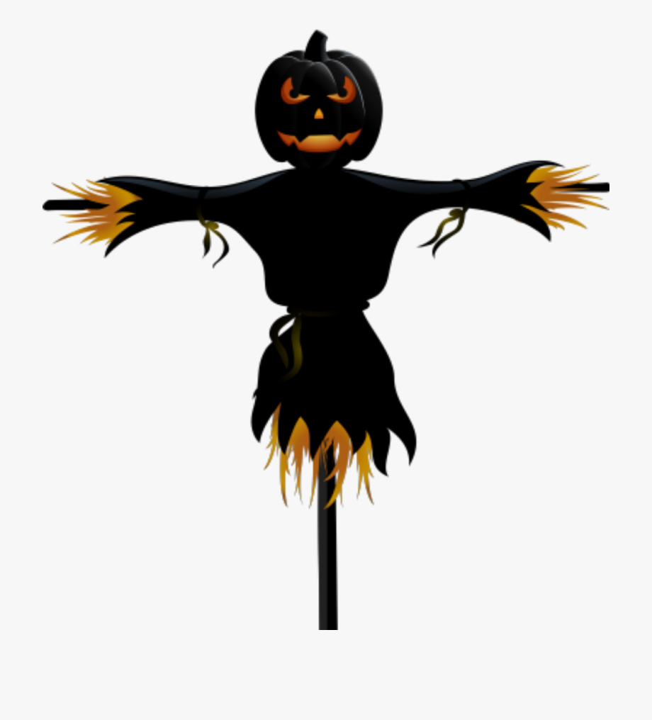 Scarecrow scary halloween.