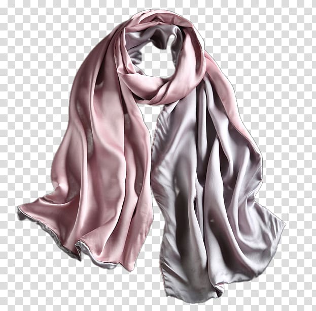 Silk scarf shawl.