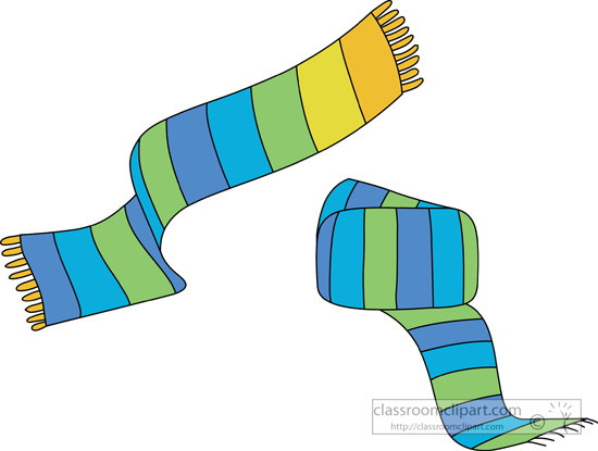 Scarf clipart free.