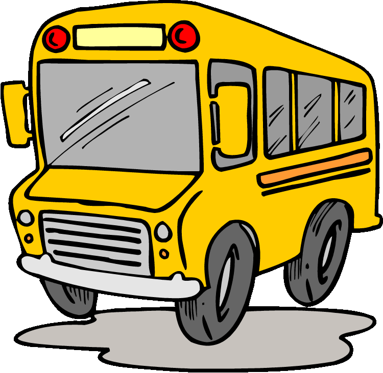 school bus clipart animated