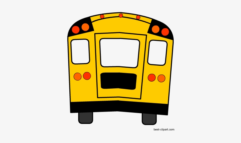 School Bus Back Free Clip Art