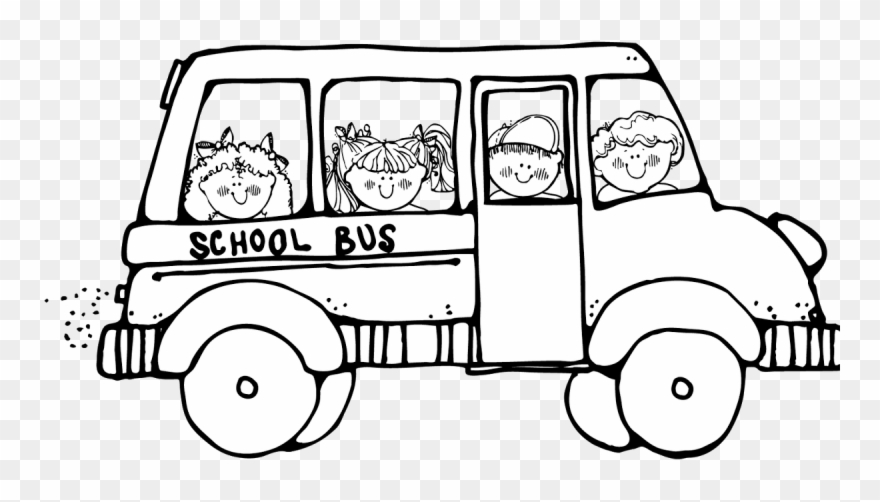 School Bus Clip Art Black And White