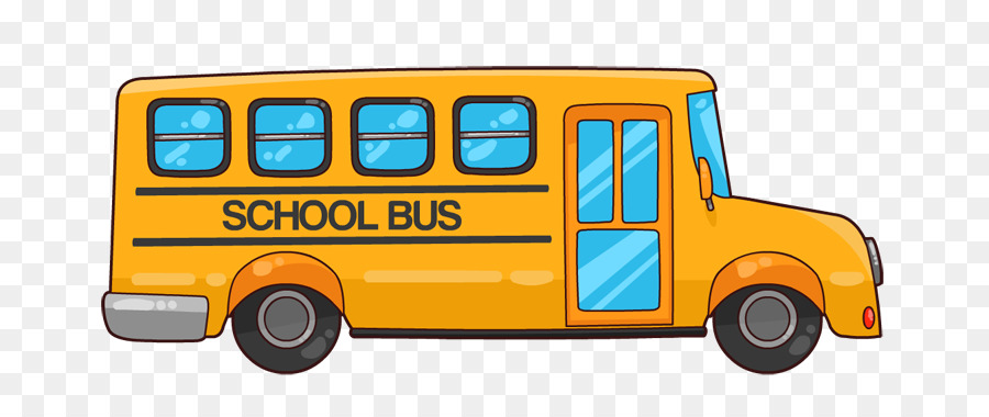 School bus cartoon.