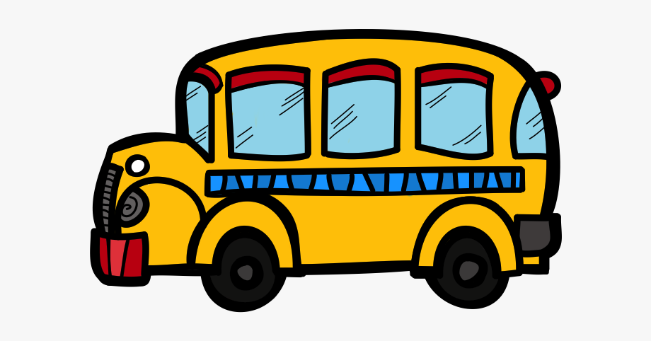 School Bus Clipart Transparent Background , Transparent