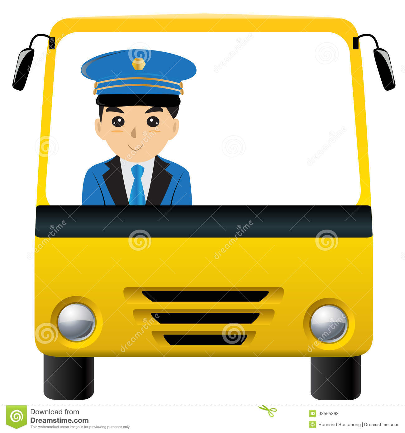 School Bus Driver Clipart