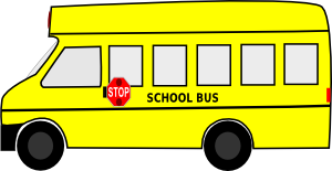 school bus clipart easy
