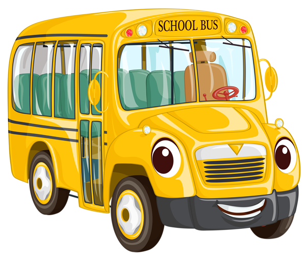 School Bus PNG Clipart Image