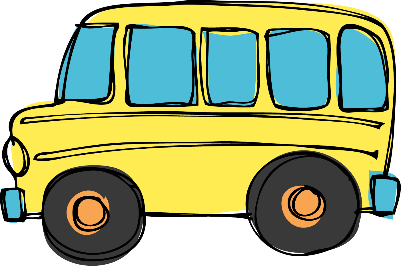 Best School Bus Clipart