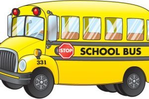 Free printable school bus clipart
