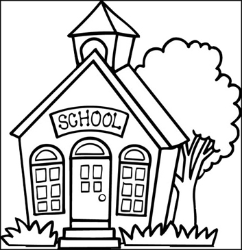 School house drawing.