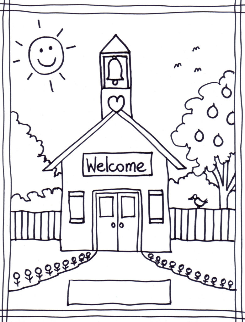 Welcome back to school schoolhouse clipart clipartfox