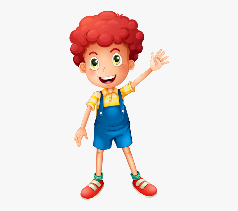Waving Boy Png And Clipart School Clipart, Colored