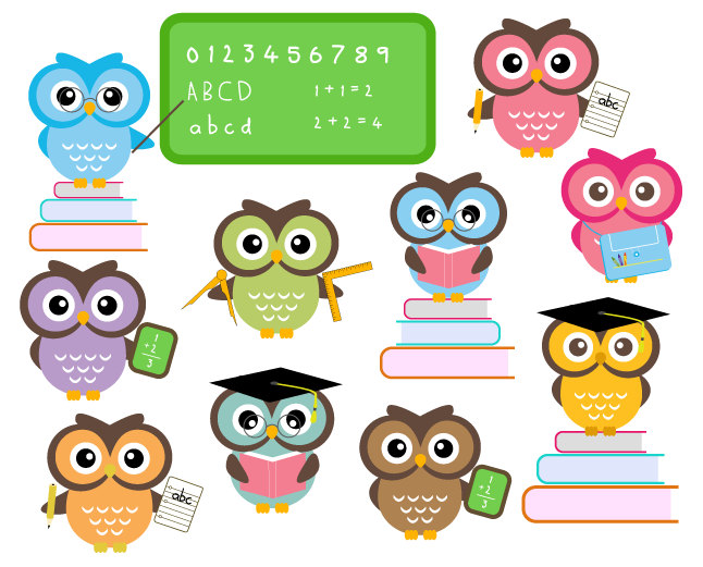 Free Owl School Clipart, Download Free Clip Art, Free Clip