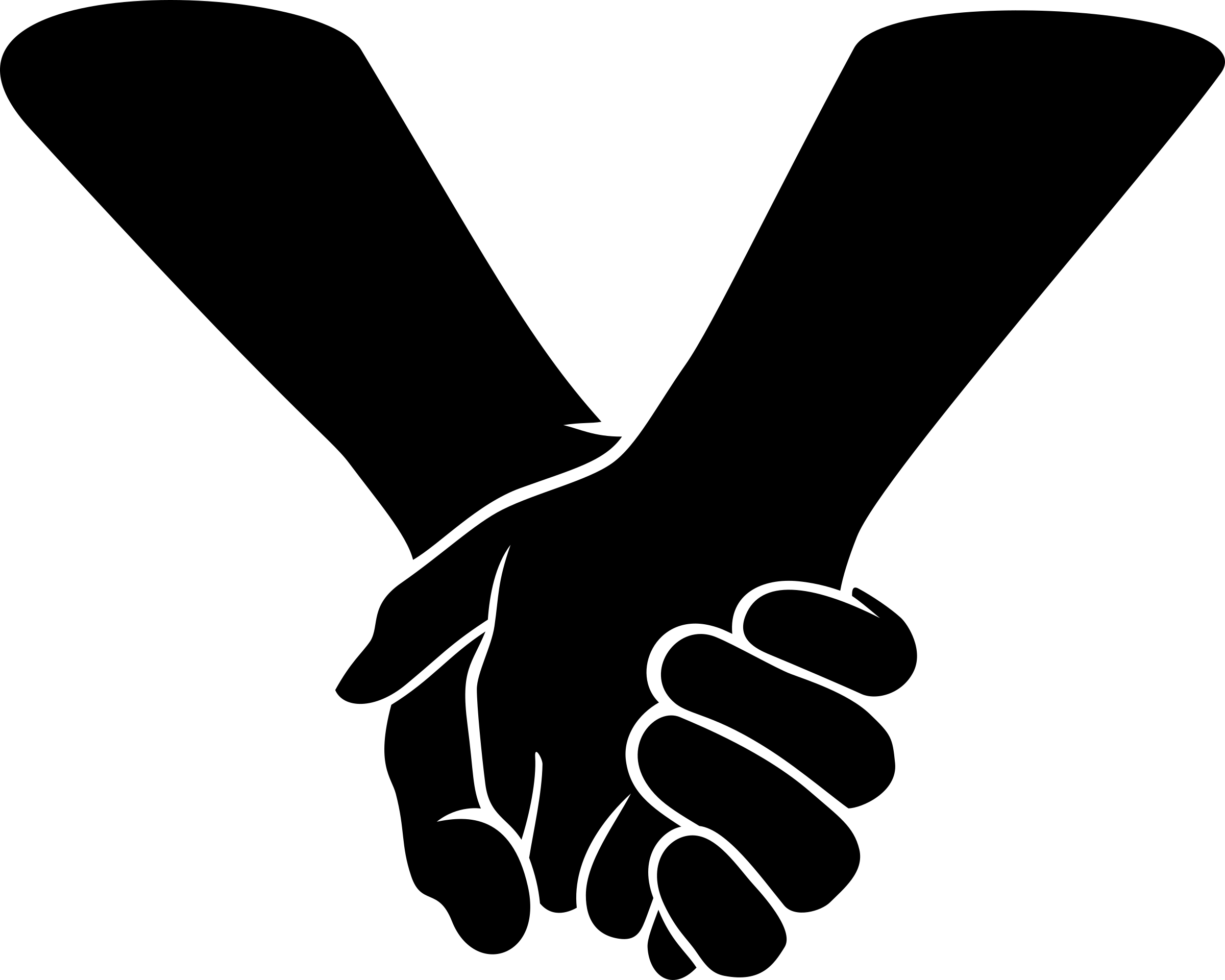 Hands holding clipart.