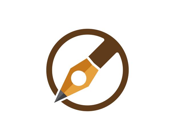 Stift schreiben Zeichen Logo Vorlage App Symbole