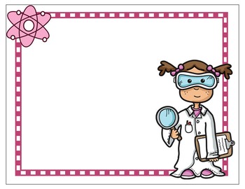 Science kids clipart.