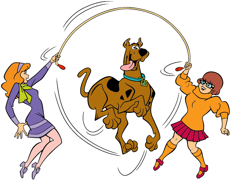 scooby doo clipart animated