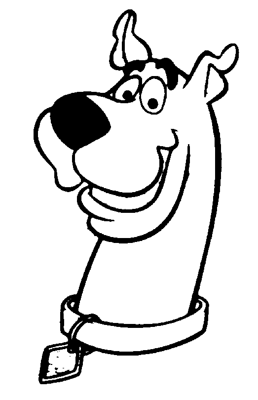 Free Scooby Doo Outline, Download Free Clip Art, Free Clip