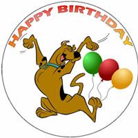Scooby doo happy birthday graphics