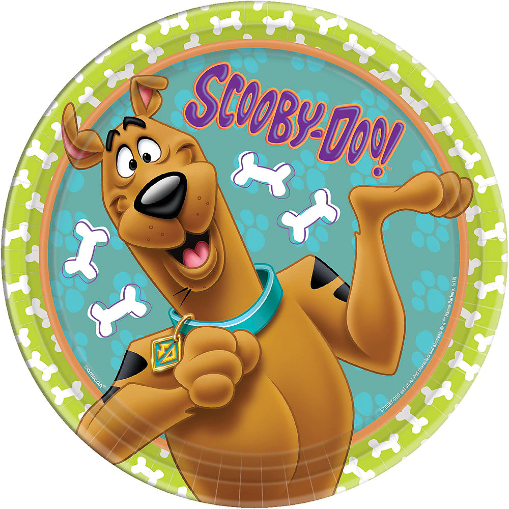 Zoinks Scooby Doo Lunch Plates