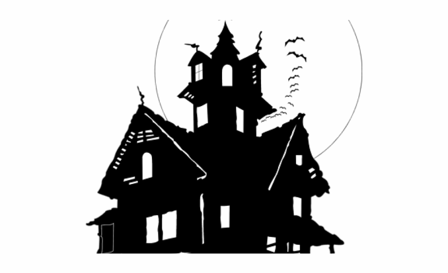 Haunted house clipart.