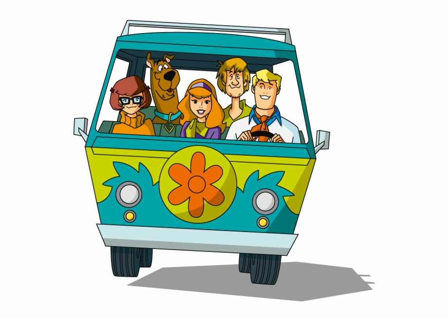 scooby doo clipart mystery machine