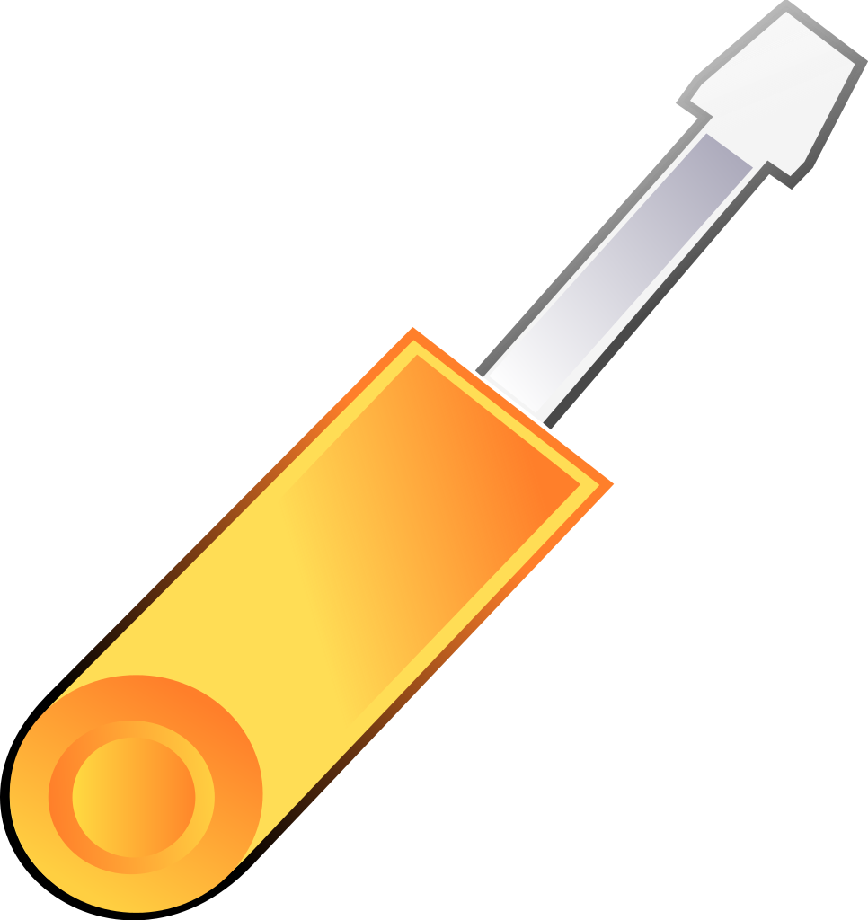 Screwdriver clipart animated.