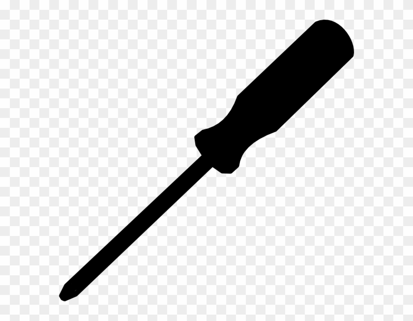 Screw With Screwdriver Character Clip Art