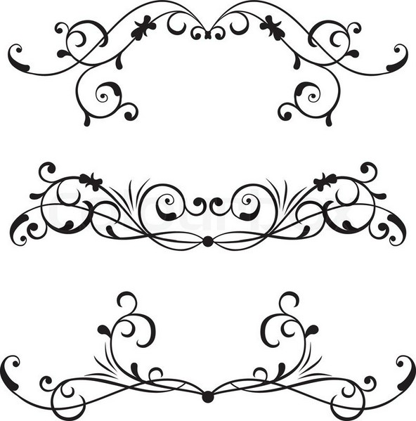 Free Fancy Scroll Cliparts, Download Free Clip Art, Free