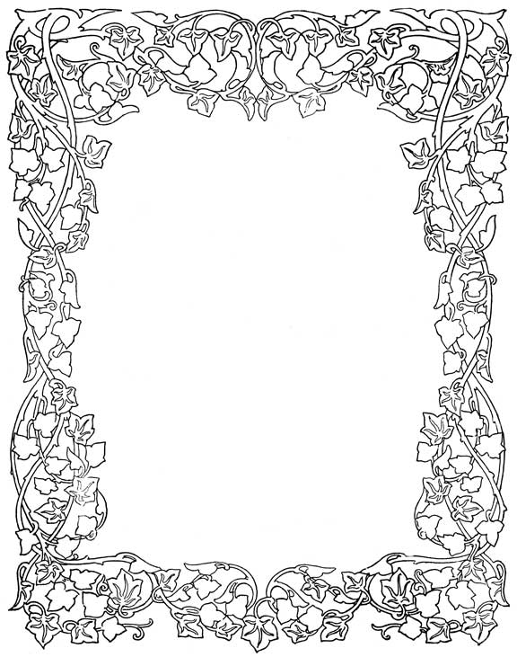 scroll border clipart medieval