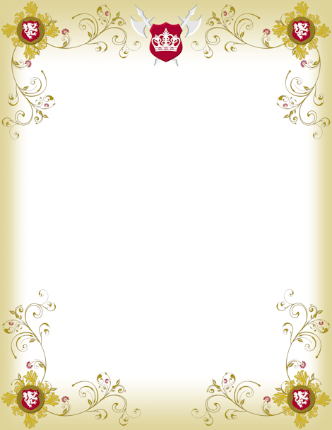 scroll border clipart medieval