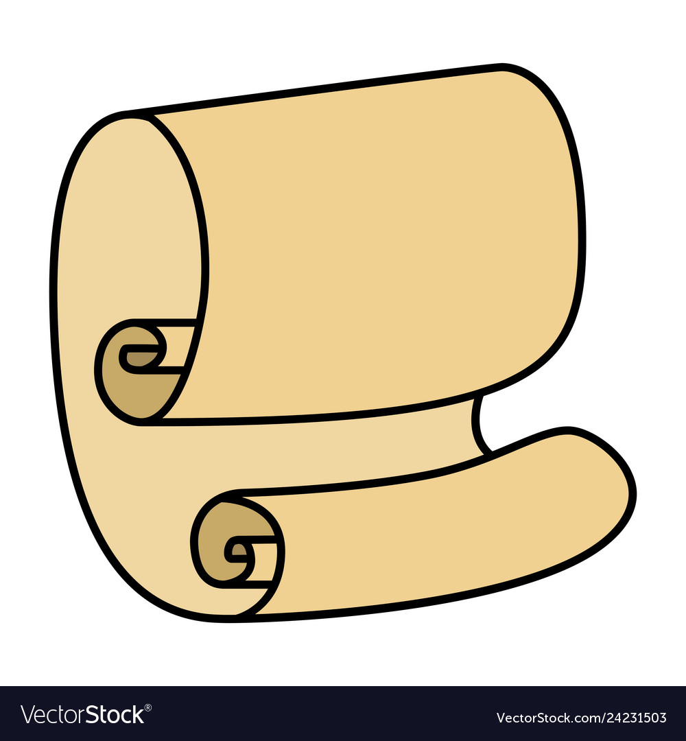 Paper scroll clipart.