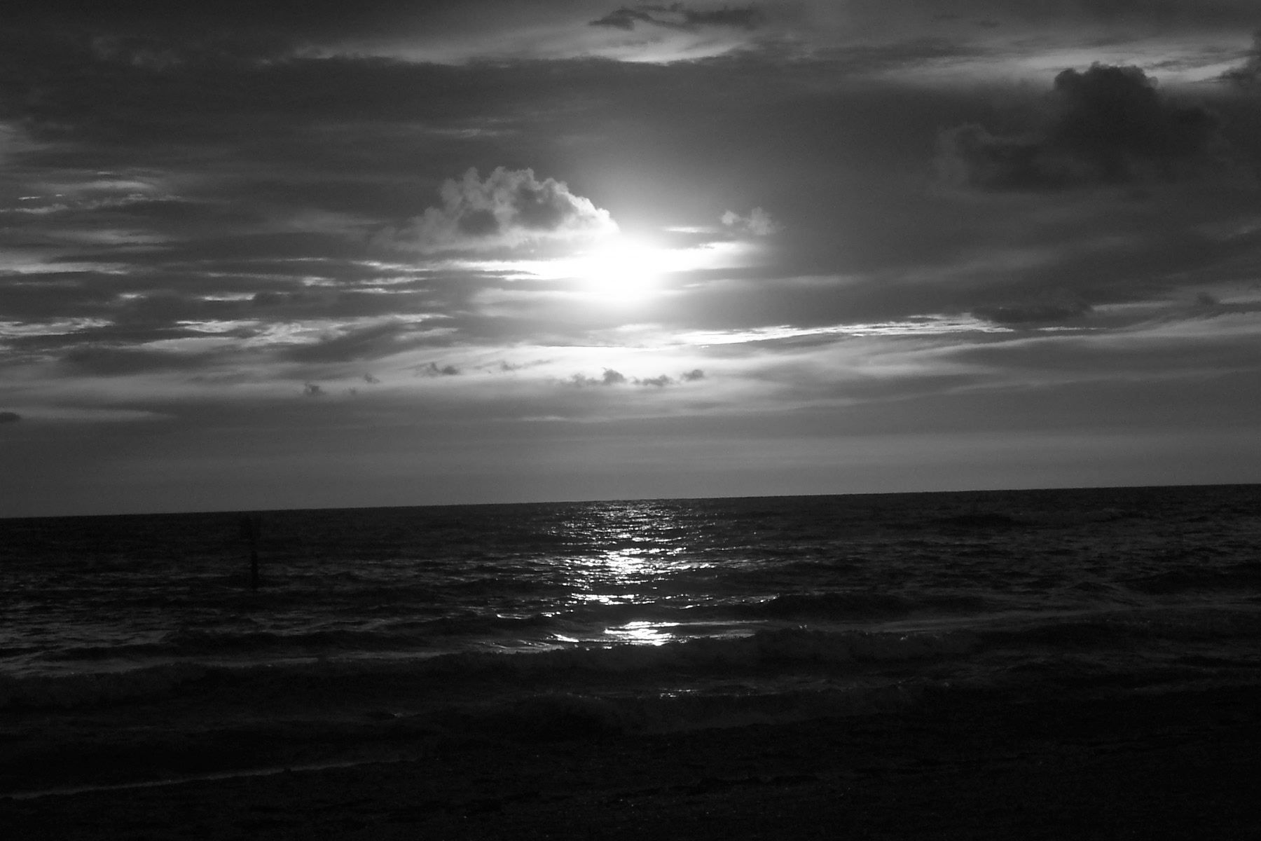 Free Black And White Sunset, Download Free Clip Art, Free