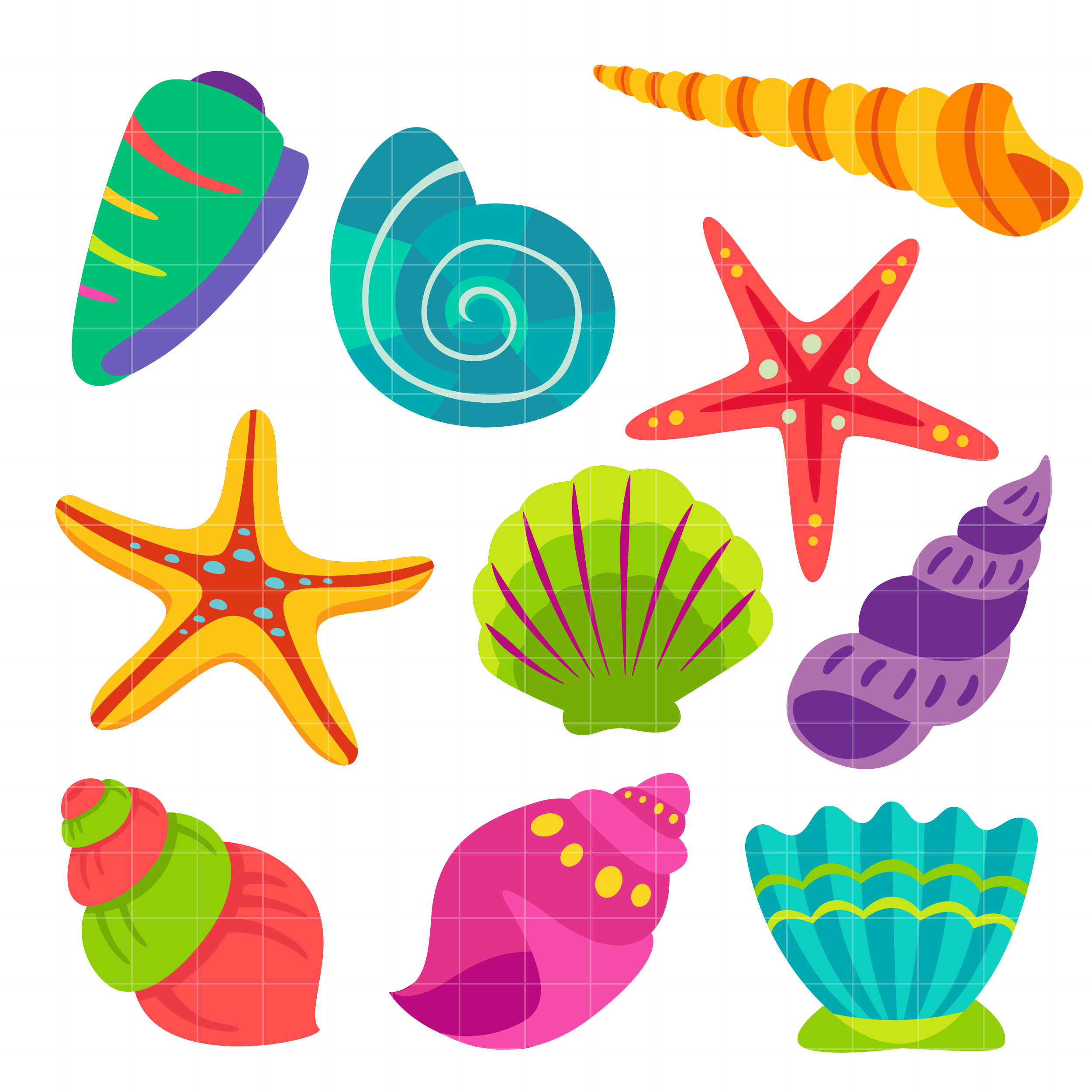 Free Beach Shell Cliparts, Download Free Clip Art, Free Clip