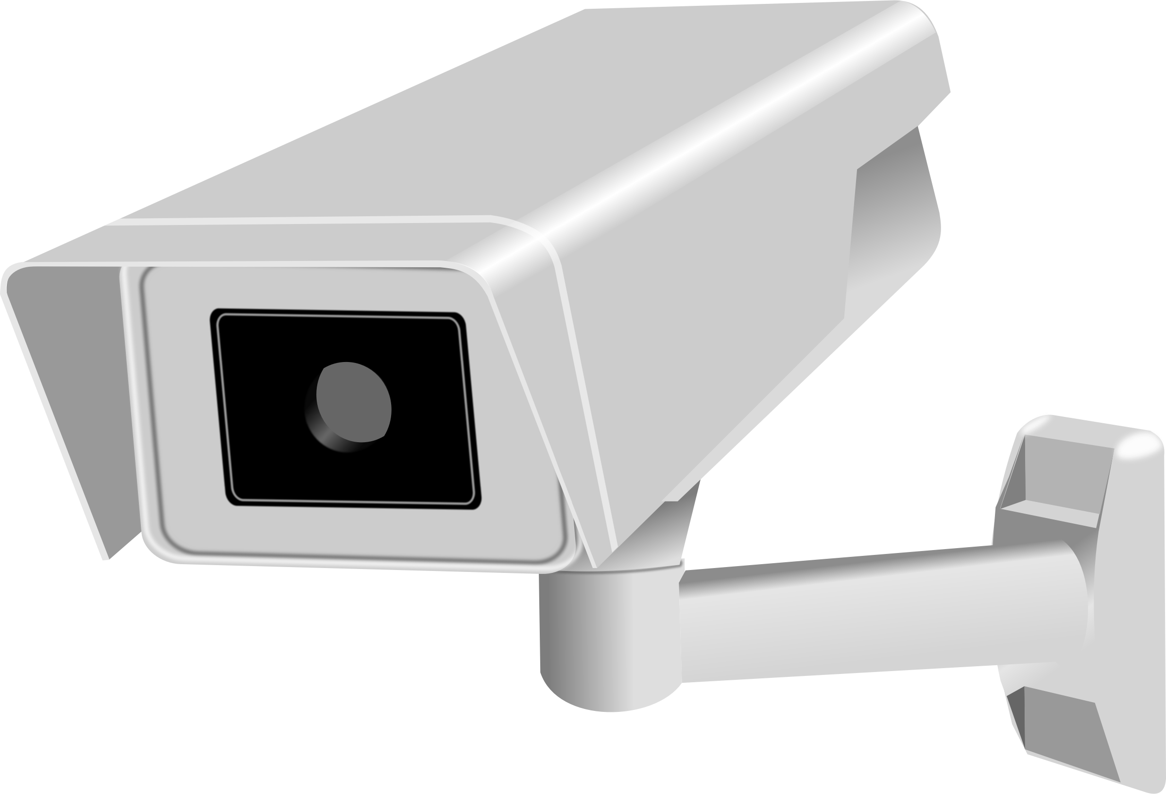 HD Security Camera Vector Art Image