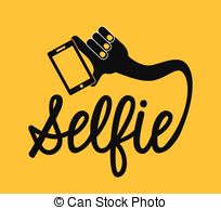 Selfie clipart and.