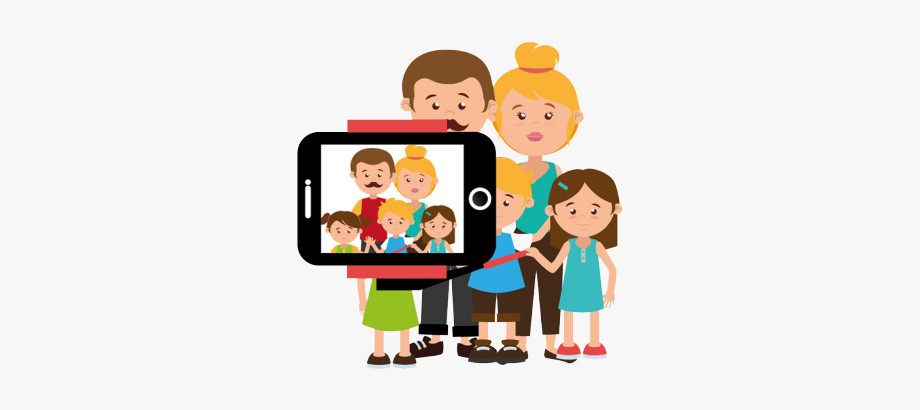 Selfie Clipart Family Selfie