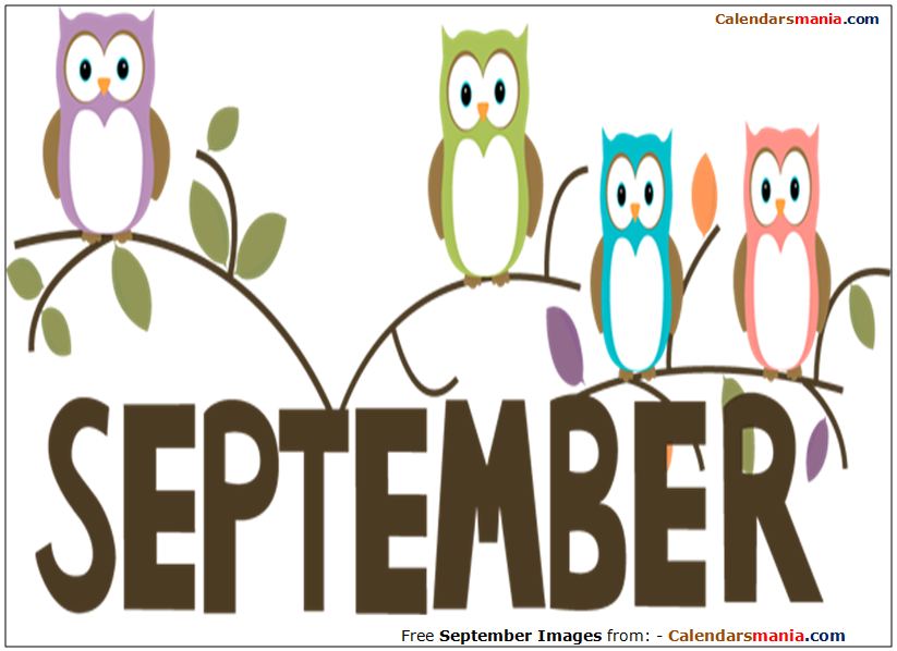 Welcome September Clipart