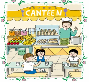 Cafeteria clipart canteen.
