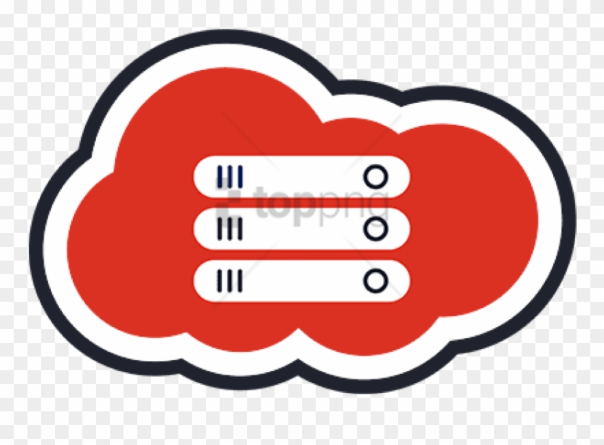 Free Png Cloud Server Icon Clipart
