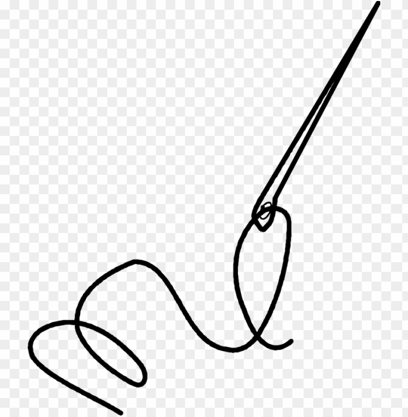 Sewing needle png.
