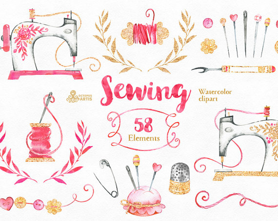 Sewing branding kit.