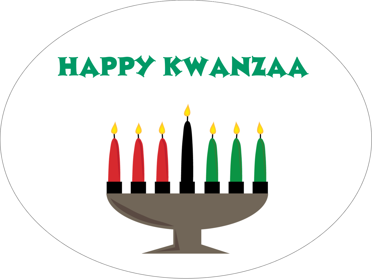 Kwanzaa Candles Png Download Clipart